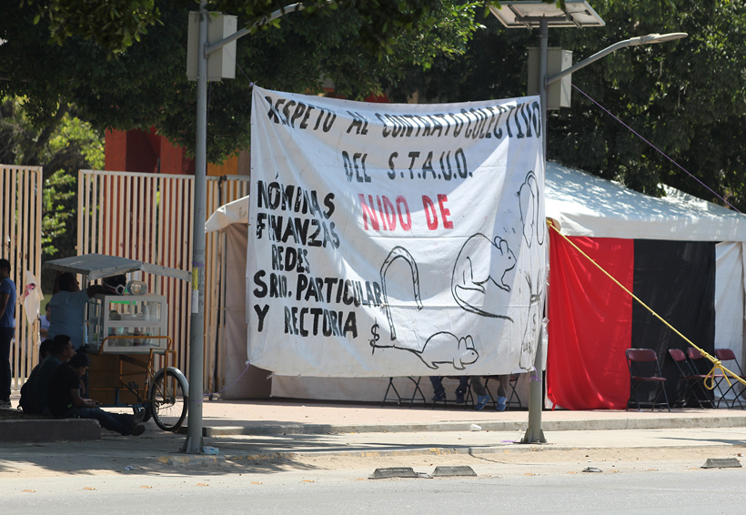 Se mantiene huelga en la UABJO; no logran acuerdos | El Imparcial de Oaxaca