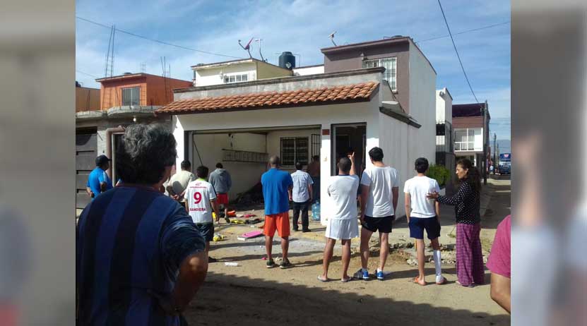 Explosión en casa del fraccionamiento Manantial de San Pablo Etla, Oaxaca | El Imparcial de Oaxaca