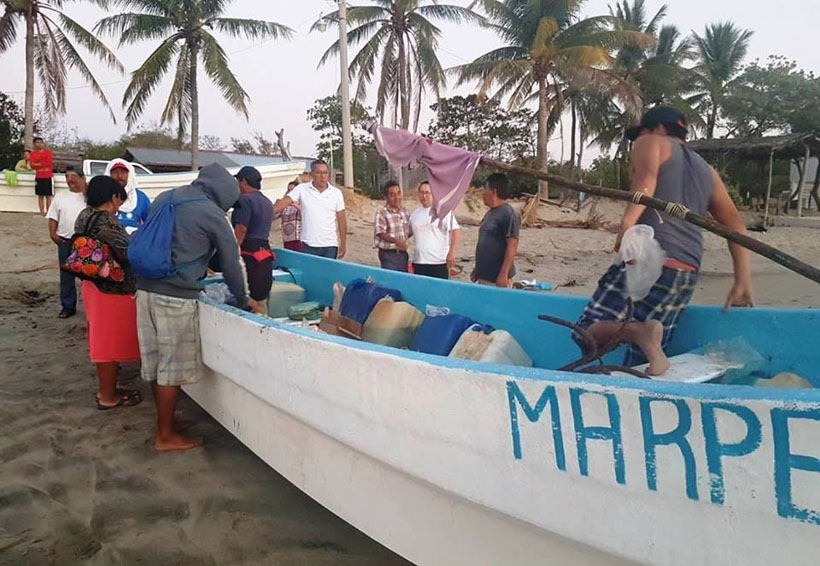 No pierden la esperanza  de volver a ver vivos a los pescadores del Morro Mazatán, Oaxaca