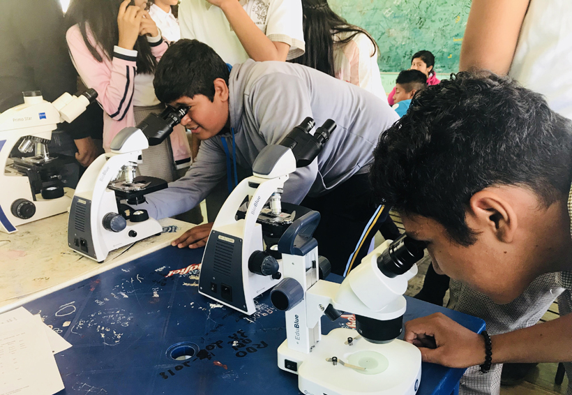Payasos científicos  visitan comunidades del Istmo de Oaxaca
