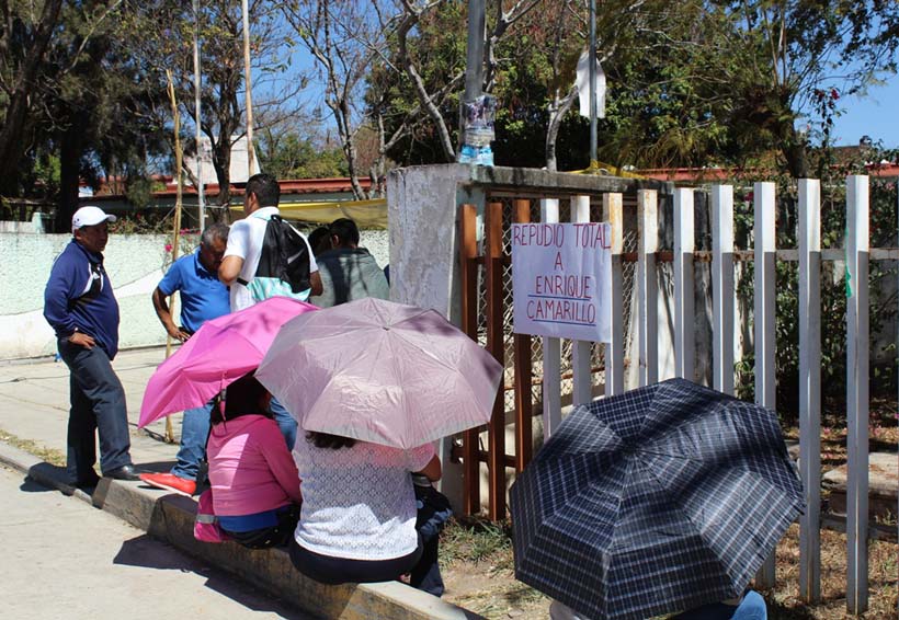 Protesta S-22 en la Mixteca de Oaxaca contra imposición
