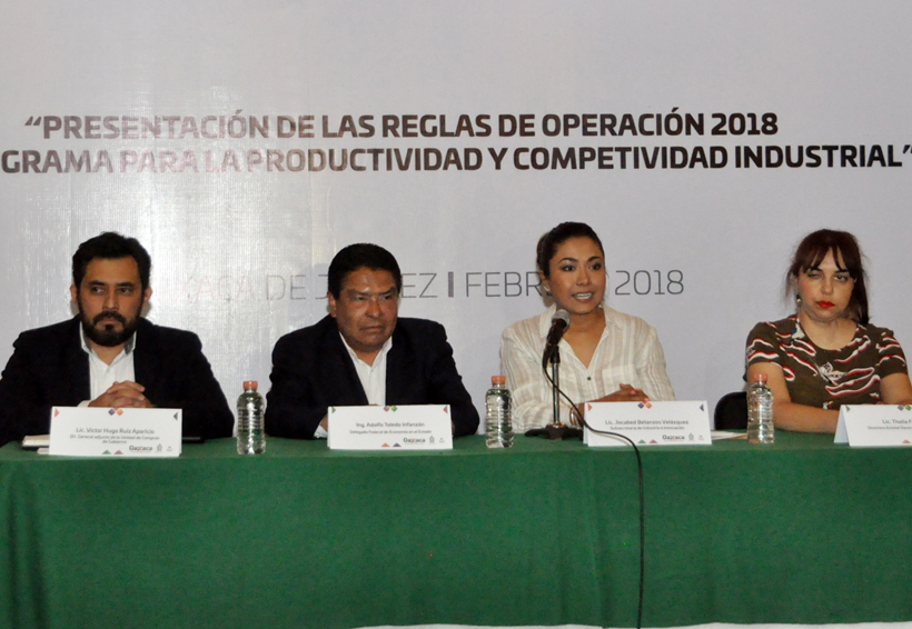 Presentan reglas de operación en competitividad en Oaxaca | El Imparcial de Oaxaca