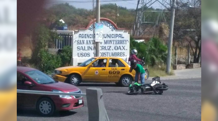 Atropella a motociclista en Salina Cruz, Oaxaca | El Imparcial de Oaxaca