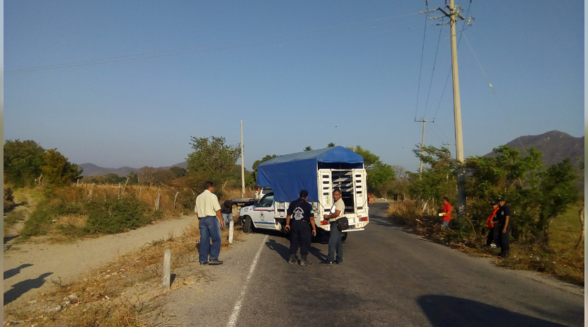 Vaya susto en carretera a Huazantlán del Río, Oaxaca | El Imparcial de Oaxaca
