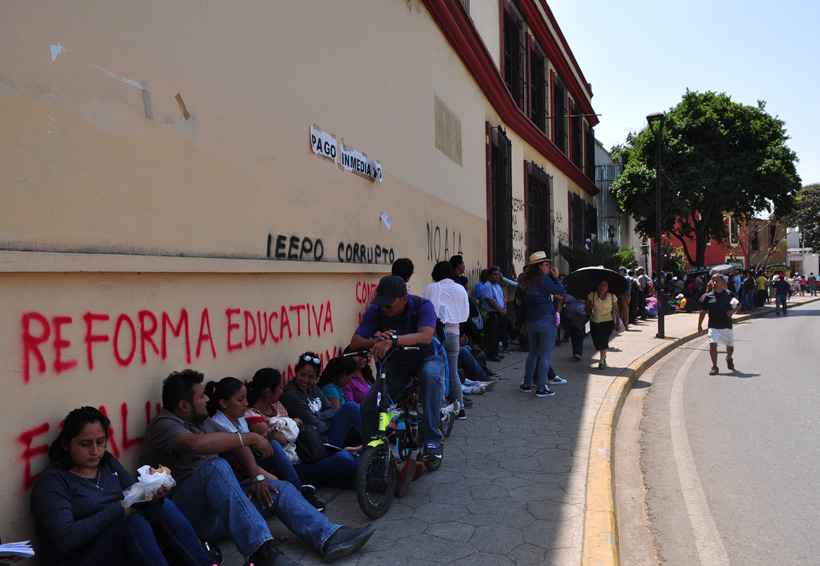 S-22 amenaza con revivir paro indefinido en mayo | El Imparcial de Oaxaca