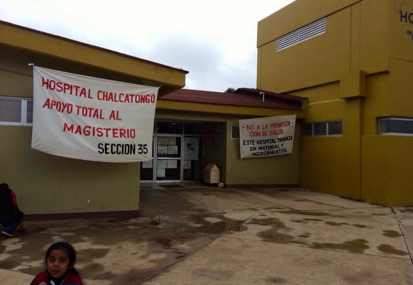 Cierran las puertas del  hospital de Chalcatongo de Hidalgo, Oaxaca