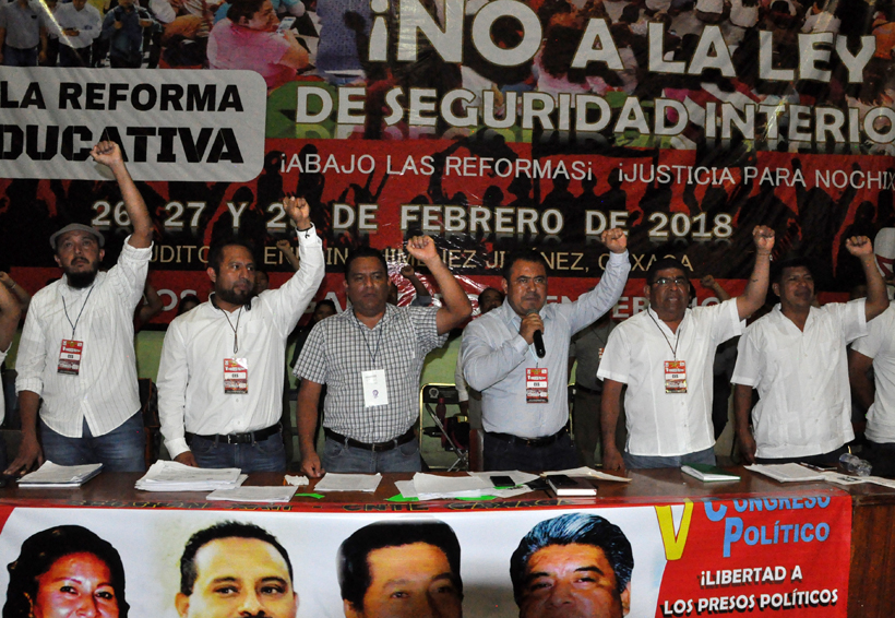 En Oaxaca, orientará Sección 22 voto por “ya sabes quién” | El Imparcial de Oaxaca