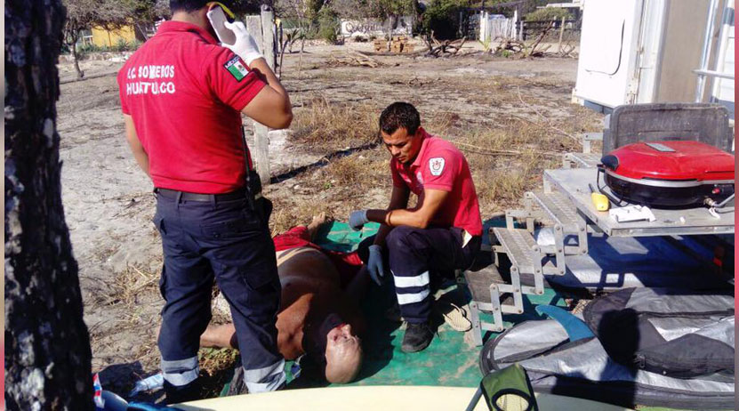 Surfista muere por paro cardíaco tras salir del agua en playa de San Miguel del Puerto, Oaxaca | El Imparcial de Oaxaca