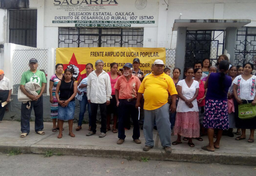 FALP toma oficinas de Sagarpa en Matías Romero, Oaxaca | El Imparcial de Oaxaca