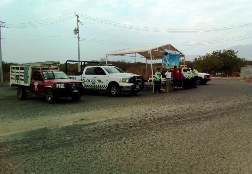 Implementan operativo en balnearios del Istmo de Oaxaca