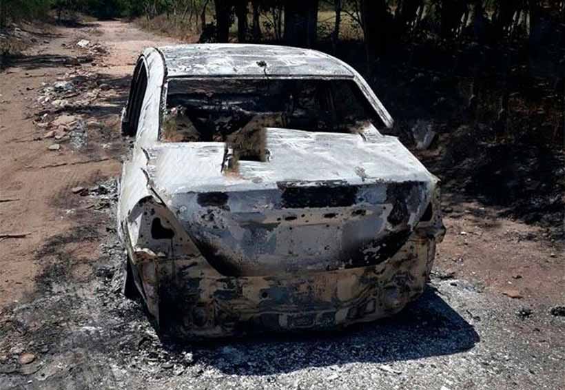 Incendio acaba con  automóvil en Juchitán, Oaxaca | El Imparcial de Oaxaca