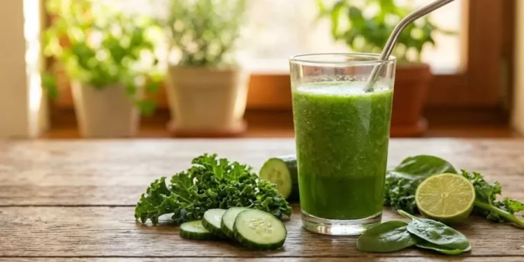 Baja de peso con nocturnos jugos verdes