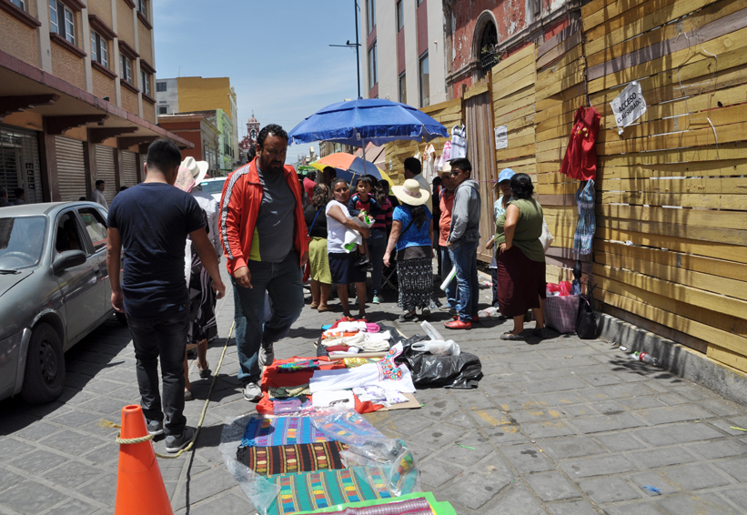 Se confrontan entre  vendedores de artesanía de Oaxaca