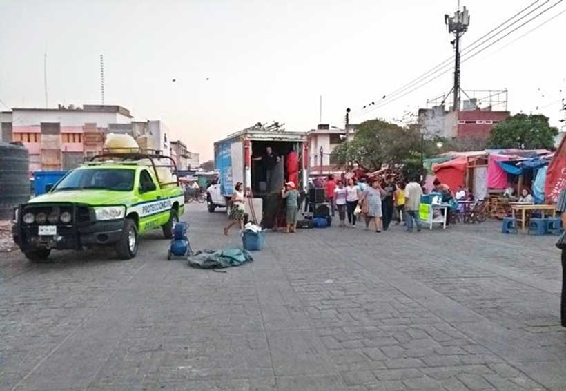 Suspenden en Juchitán “La  Ruta por la Protección Civil”
