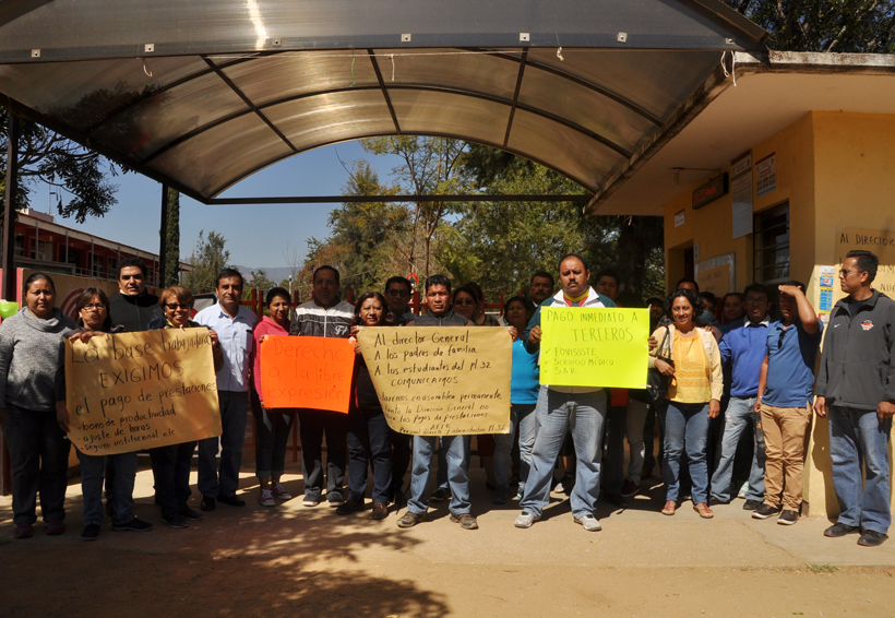 Paran sindicalizados en cuatro planteles del COBAO | El Imparcial de Oaxaca
