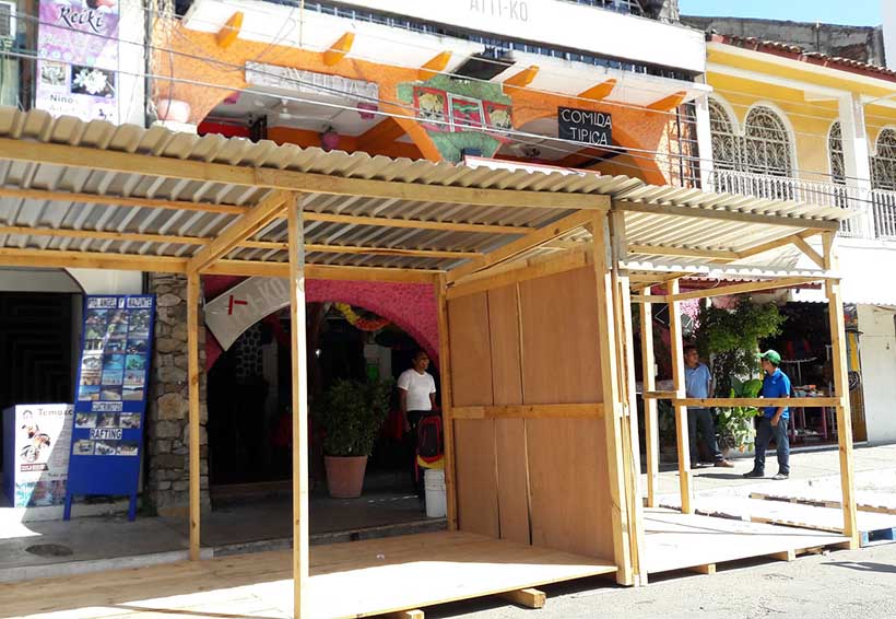 Tendrán nueva casa;  reubican a locatarios de Huatulco, Oaxaca
