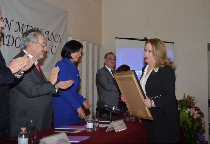 Recibe La Magistrada Yazmín Esquivel Mossa, la medalla “Mujeres por la Igualdad 2018”
