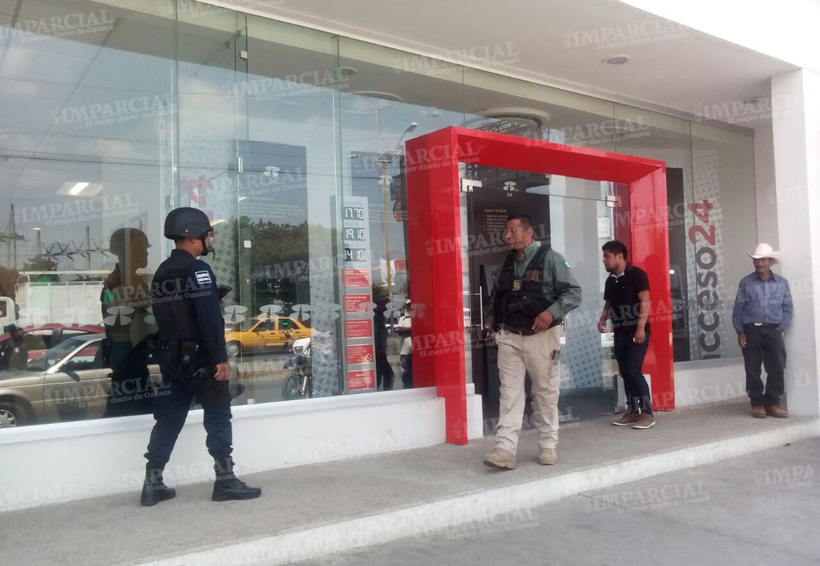 Violento asalto a sucursal bancaria en Oaxaca | El Imparcial de Oaxaca