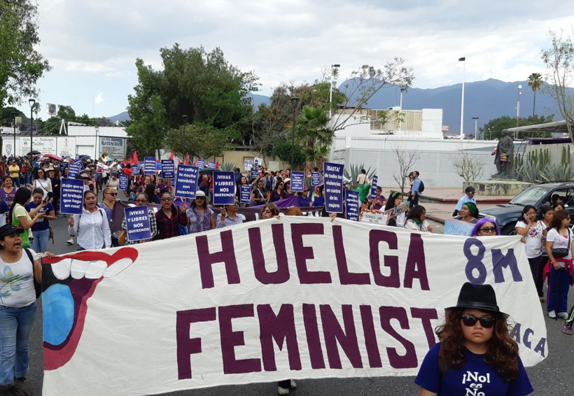 “Basta de todas las violencias contra las mujeres”; huelga feminista en Oaxaca | El Imparcial de Oaxaca