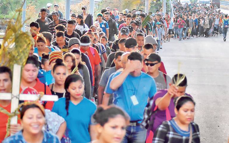 Migrantes por México piden respeto y asilo | El Imparcial de Oaxaca