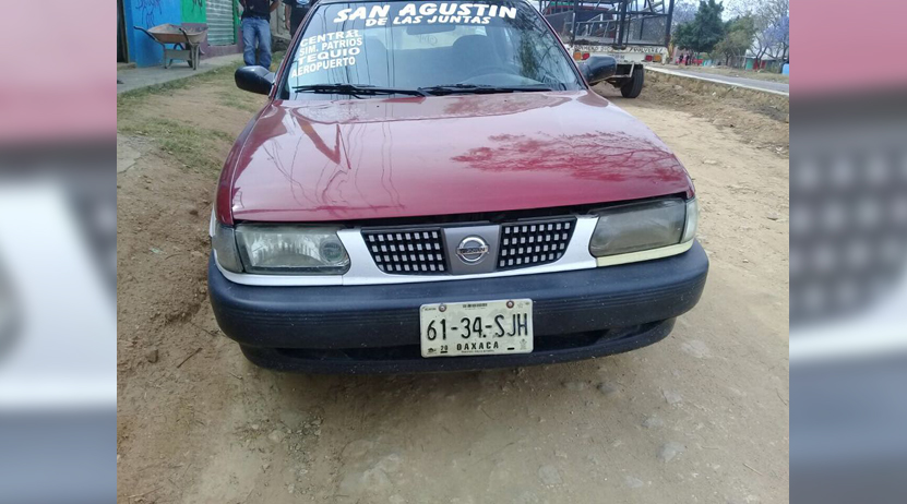 Recuperan  taxi robado violentamente en Oaxaca | El Imparcial de Oaxaca