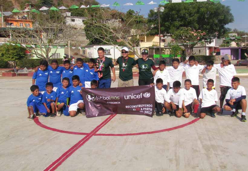 A través del futbol buscan  unir a niños en el Istmo de Oaxaca