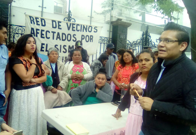 Damnificados del Istmo logran acuerdos y  levantan ayuno en Ciudad de México | El Imparcial de Oaxaca