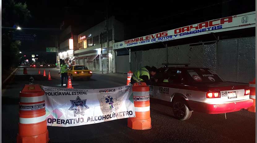Deja alcoholímetro 19 detenidos el fin de semana en Oaxaca | El Imparcial de Oaxaca