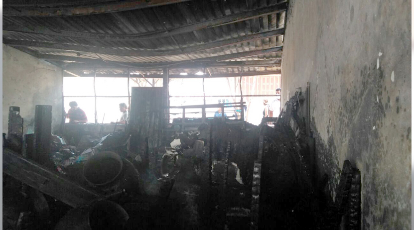 Bodega fue consumida por el fuego en Trinidad Zaachila | El Imparcial de Oaxaca