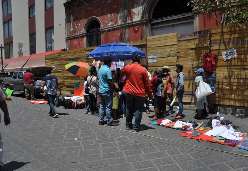 En Oaxaca se agudiza el problema de artesanos de Plaza Aldama