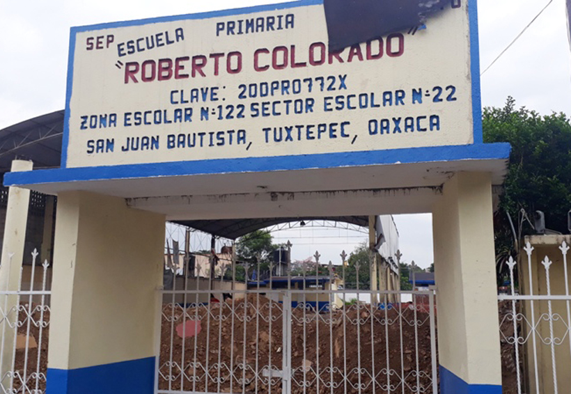 Esperan conclusión  de nueve aulas en Tuxtepec, Oaxaca