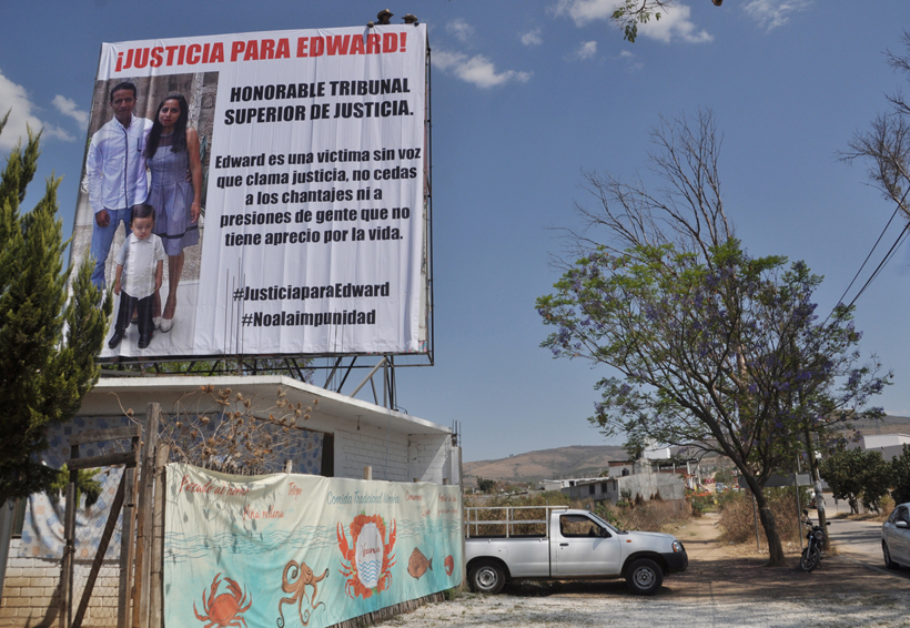 Con espectacular, piden justicia al TSJE por caso Edward | El Imparcial de Oaxaca