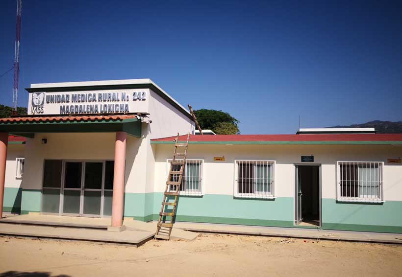 Nueva clínica del IMSS para Magdalena Loxicha, Oaxaca