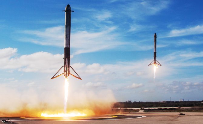 SpaceX quiere recuperar sus cohetes utilizando “globos de fiesta gigantes” | El Imparcial de Oaxaca