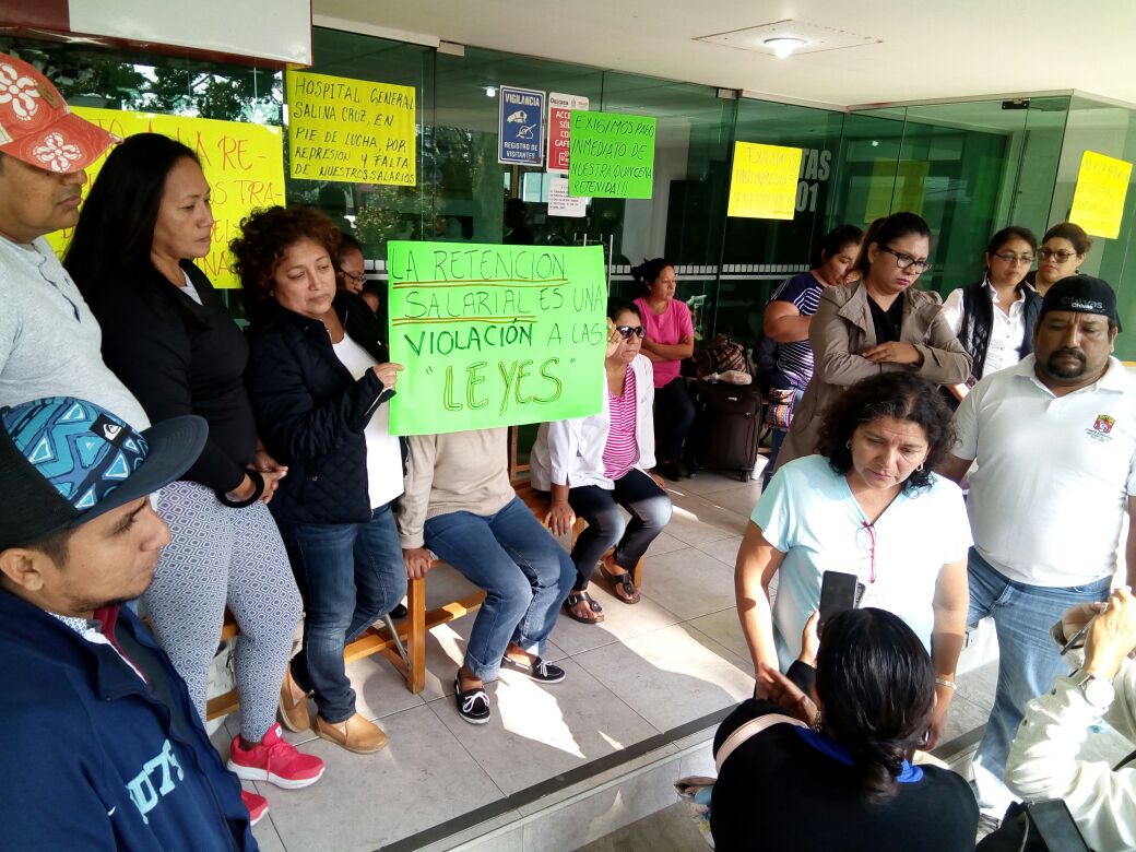 Sector Salud vuelve a movilizarse; bloquea oficinas en Oaxaca | El Imparcial de Oaxaca