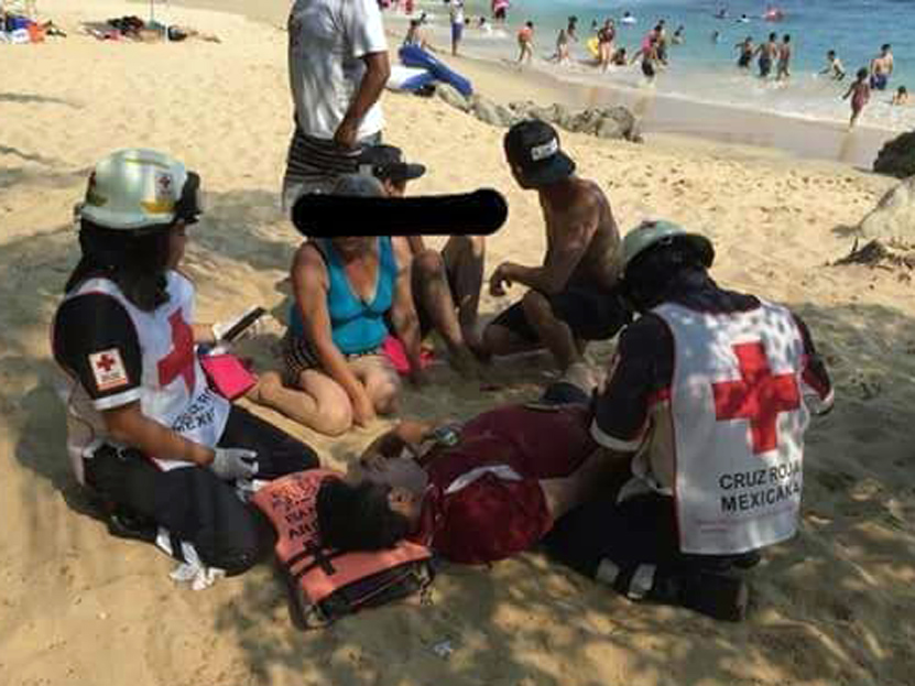 Turista casi muere ahogado en Puerto Escondido | El Imparcial de Oaxaca