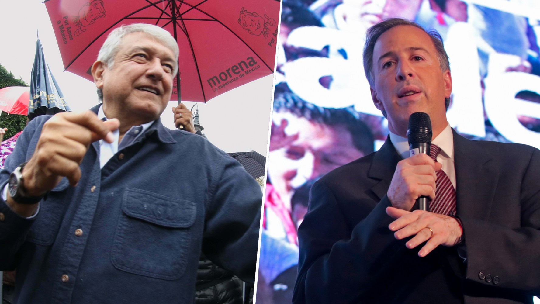 Este día inicia campaña presidencial Meade y AMLO | El Imparcial de Oaxaca
