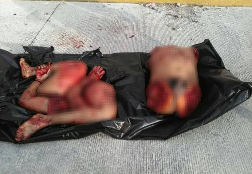 Tiran dos cuerpos descuartizados