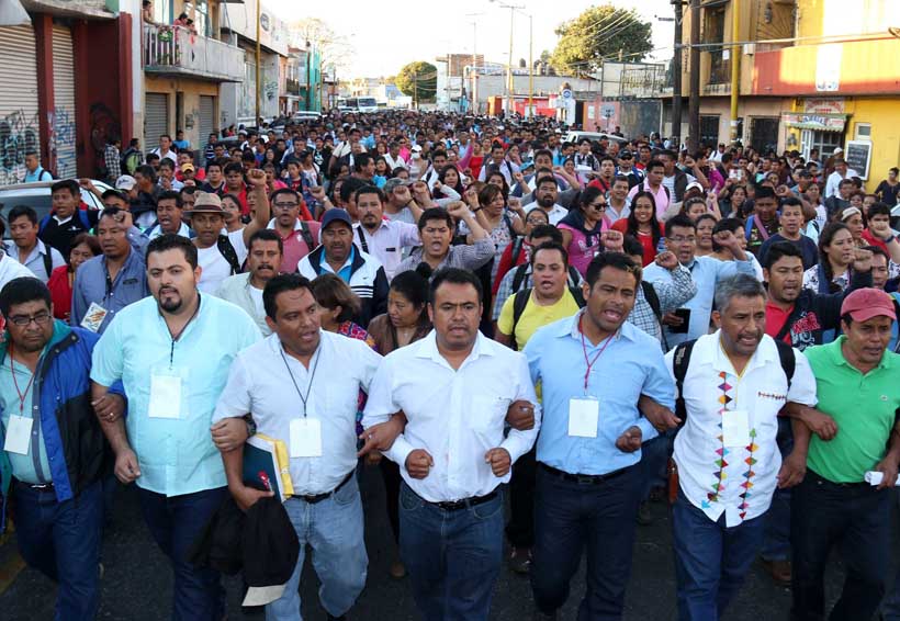 Afectará paro de 72 horas a miles de estudiantes en Oaxaca | El Imparcial de Oaxaca