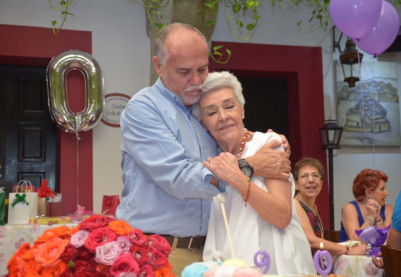 Doña Gloria  cumplió 90 años