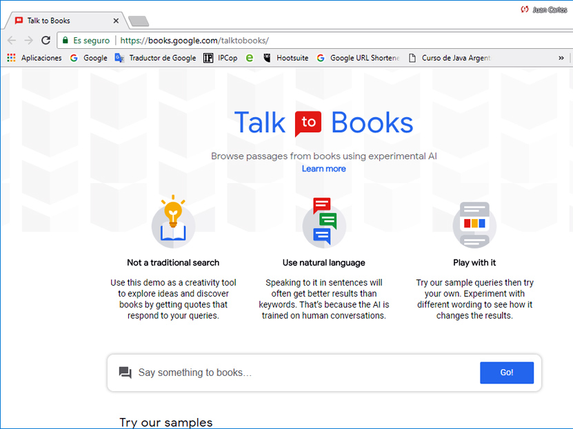Google crea un buscador para “hablar con libros” | El Imparcial de Oaxaca
