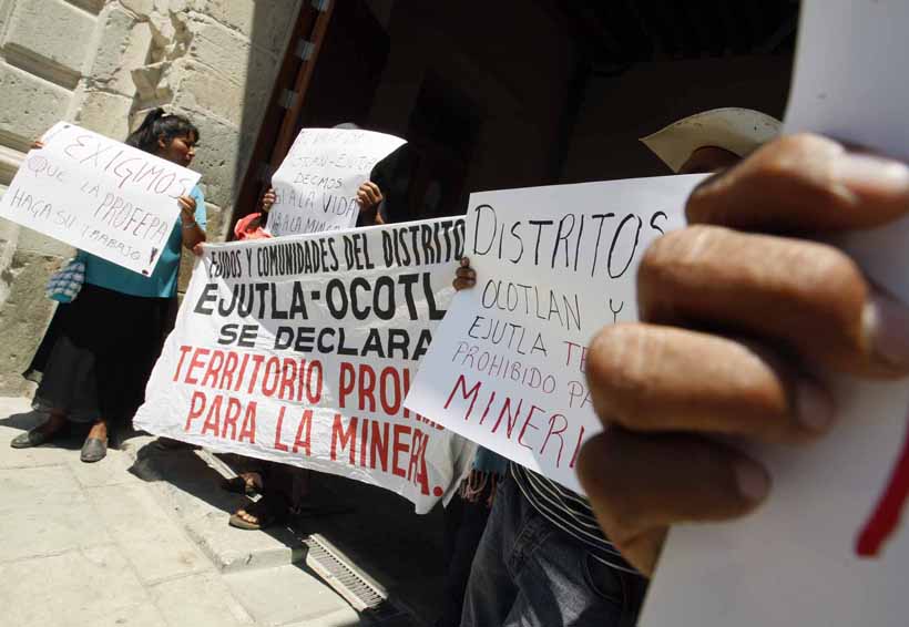 Rechazan consulta sobre expansión de la minería en Oaxaca