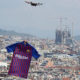 Barcelona usa dron para presentar nuevo jersey