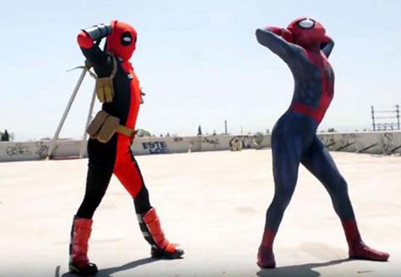 Video: Spider-man y Deadpool te enseñan a bailar | El Imparcial de Oaxaca