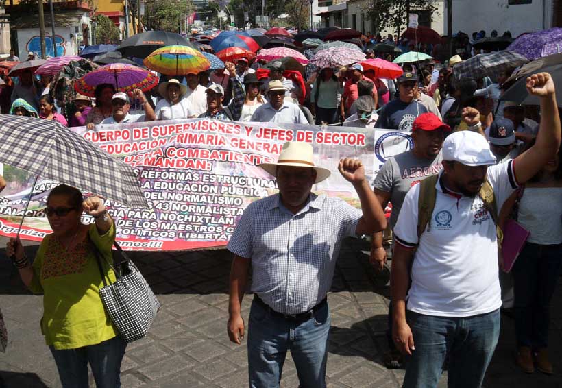 S-22 consulta fecha de paro indefinido | El Imparcial de Oaxaca