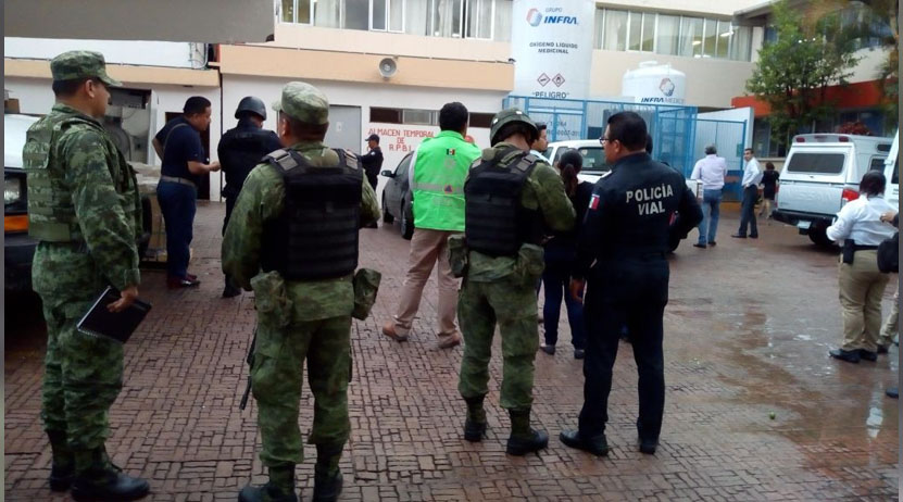Video: Amenaza de bomba en el Hospital Civil “Aurelio Valdivieso”moviliza a policías | El Imparcial de Oaxaca