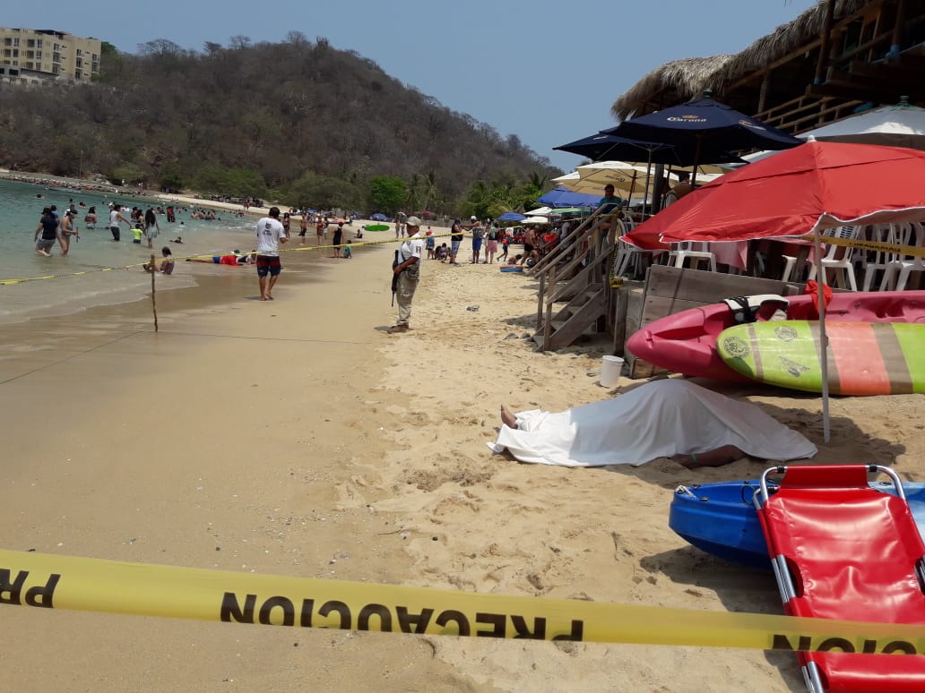Muere turista frente al mar en Huatulco | El Imparcial de Oaxaca
