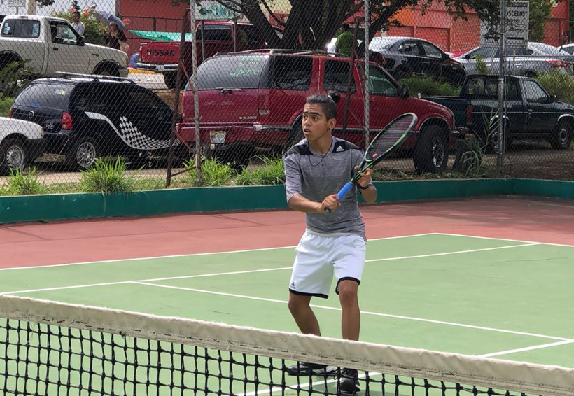 Erick Martínez, la nueva promesa del tenis oaxaqueño | El Imparcial de Oaxaca