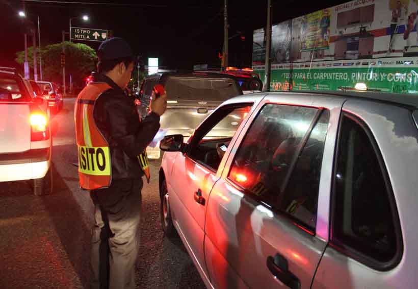 Hasta 24 horas de arresto a conductores alcoholizados en Oaxaca | El Imparcial de Oaxaca