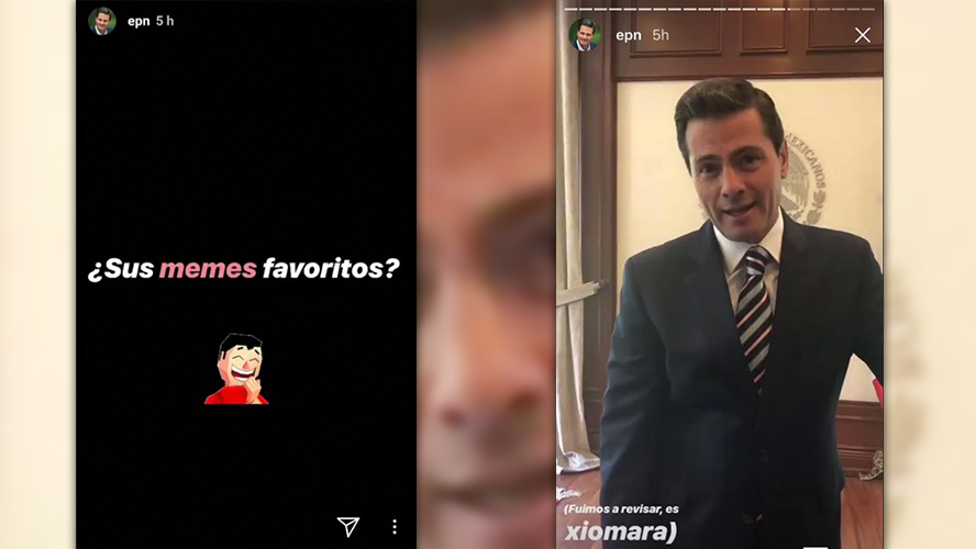 Video: Peña Nieto responde en Instagram sobre memes, gel y preguntas personales | El Imparcial de Oaxaca